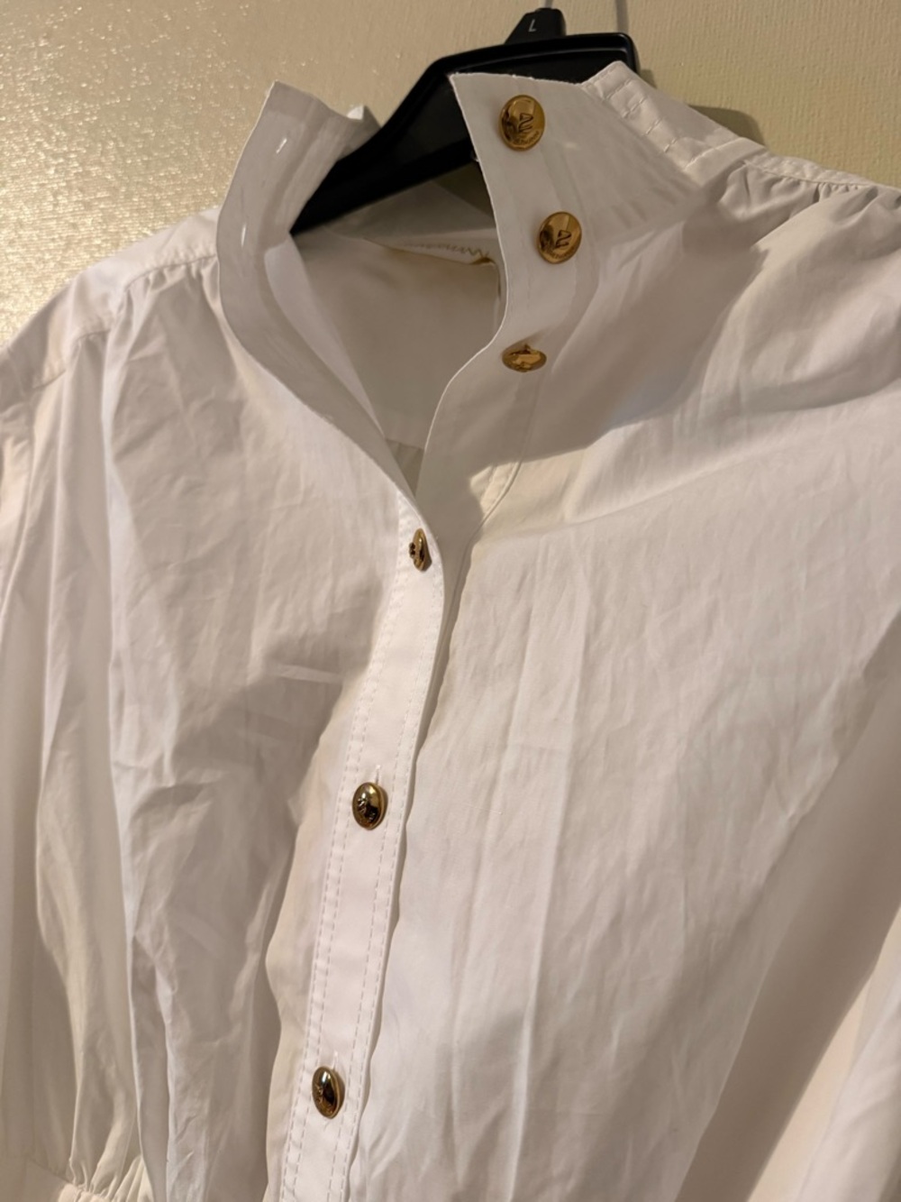 Zimmermann Belted Long Sleeve Cotton Utility Minidress - Picture 7 of 11